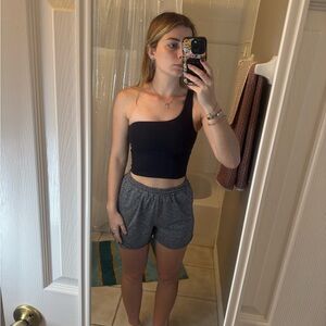 Lululemon Ribbed Asymmetrical top